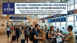 India adds 11 international ports for e-Visa holders, taking total to 88