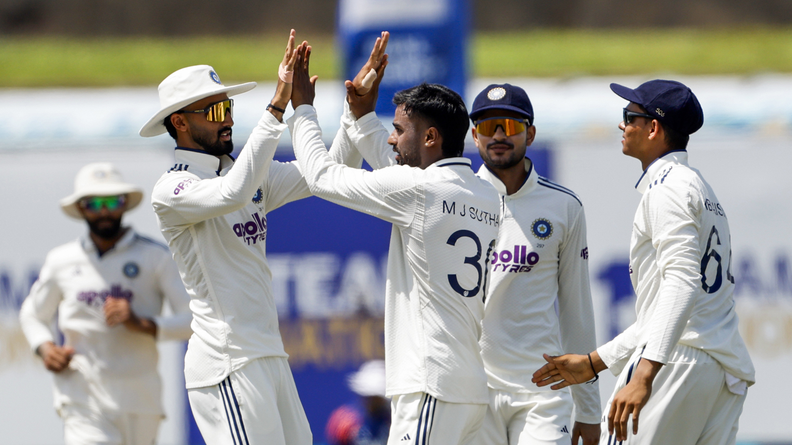 Ind vs SL First Test: Suthar, Jadeja bundle out Sri Lanka for 284 as India take 178-run lead in Galle