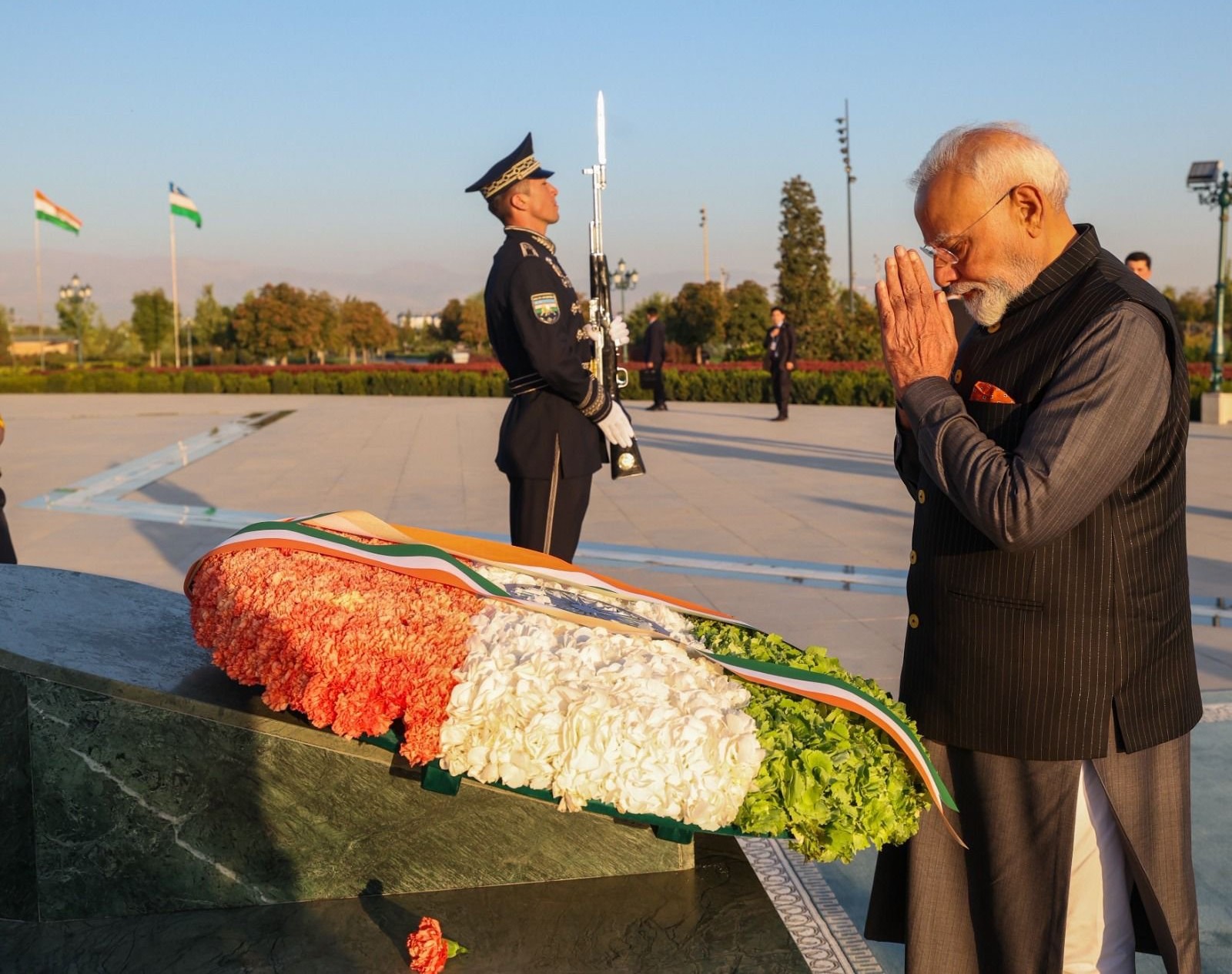 Yangi Uzbekistan Monument reflects aspirations of Uzbek people: PM Modi