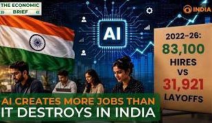 India | Why AI-Driven Hiring Is Rising, Not Falling | 83,100 Hires vs 31,921 Job Losses in 4 Years