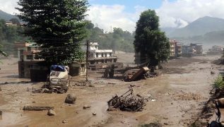 Nearly 100 killed, over 750 missing in Nepal flash floods