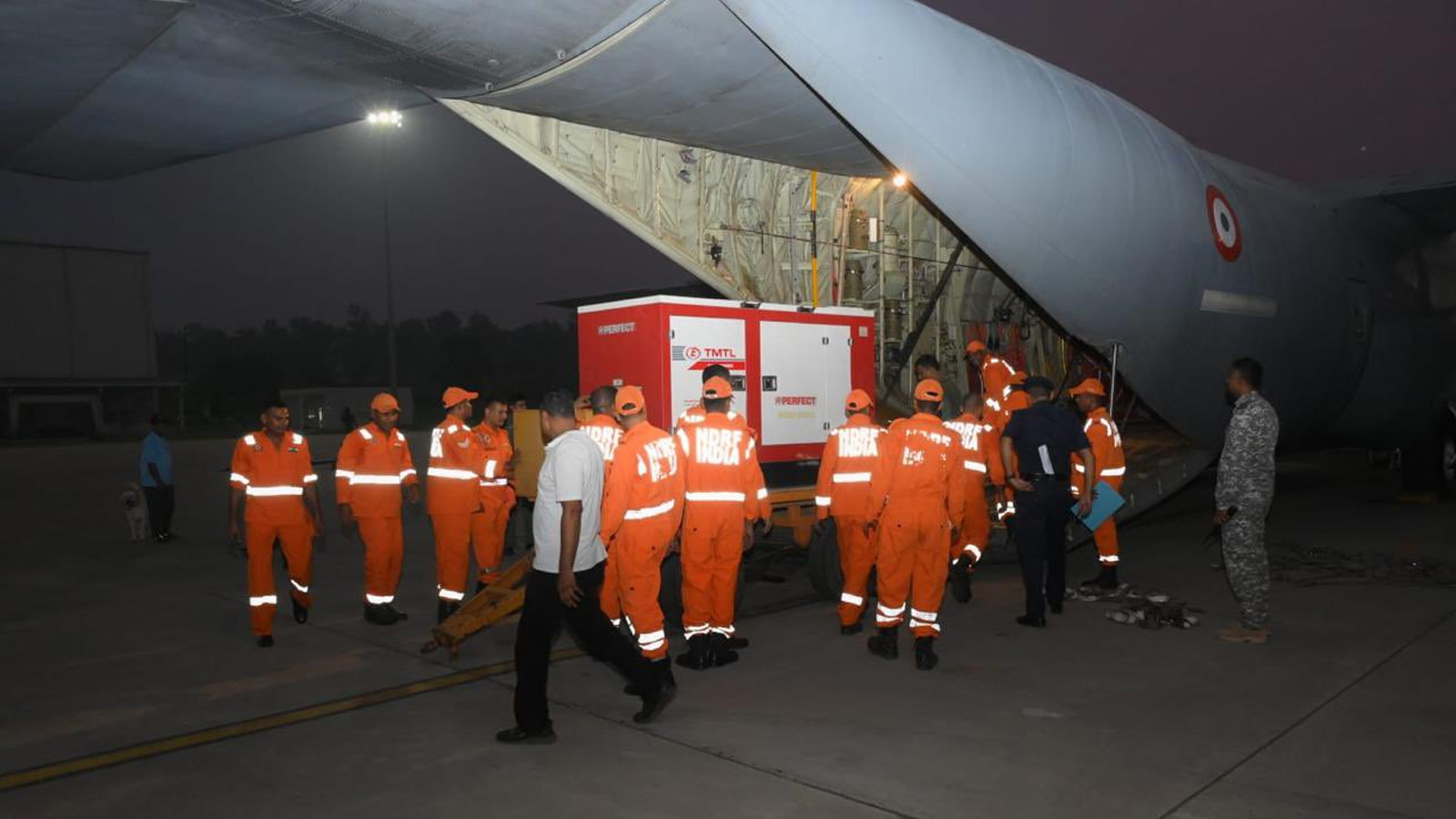 India sends first tranche of relief materials to Nepal