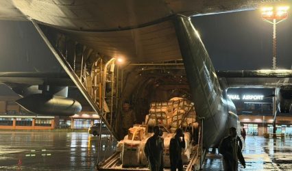 Fourth India flight touches down in Kathmandu with relief supplies, technical assistance