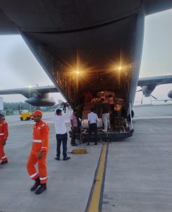India sends third tranche of relief supplies to Nepal