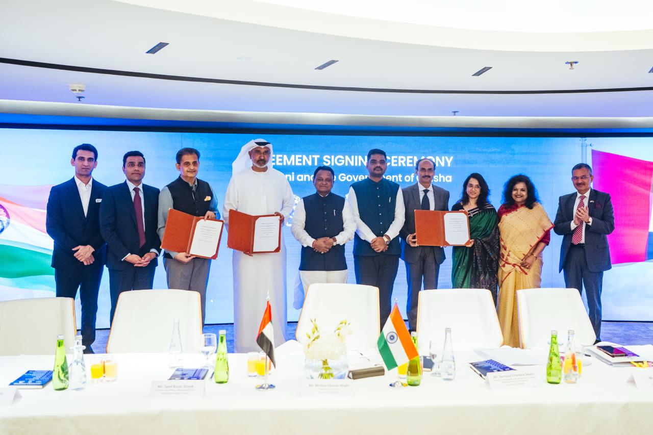 Odisha signs major MoU in Abu Dhabi; to explore 14 Projects worth potential investment of Rs. 2.10 lakh crore and 8.68 lakh jobs