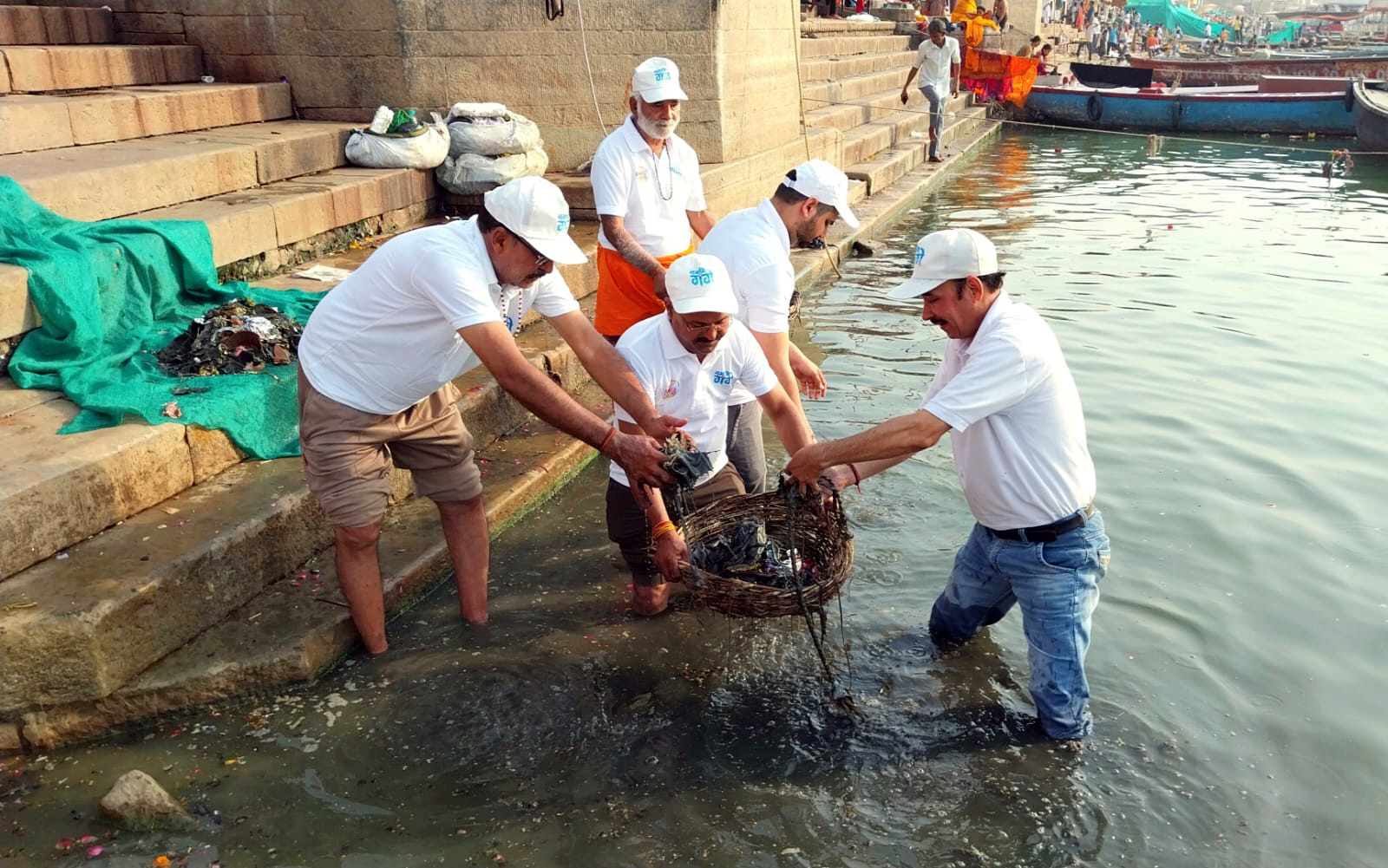 Namami Gange, Varanasi Municipal Corporation launch cleanliness drive after floods