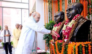 Union Ministers Recall Deendayal Upadhyaya’s Vision of Antyodaya, Integral Humanism on His Jayanti