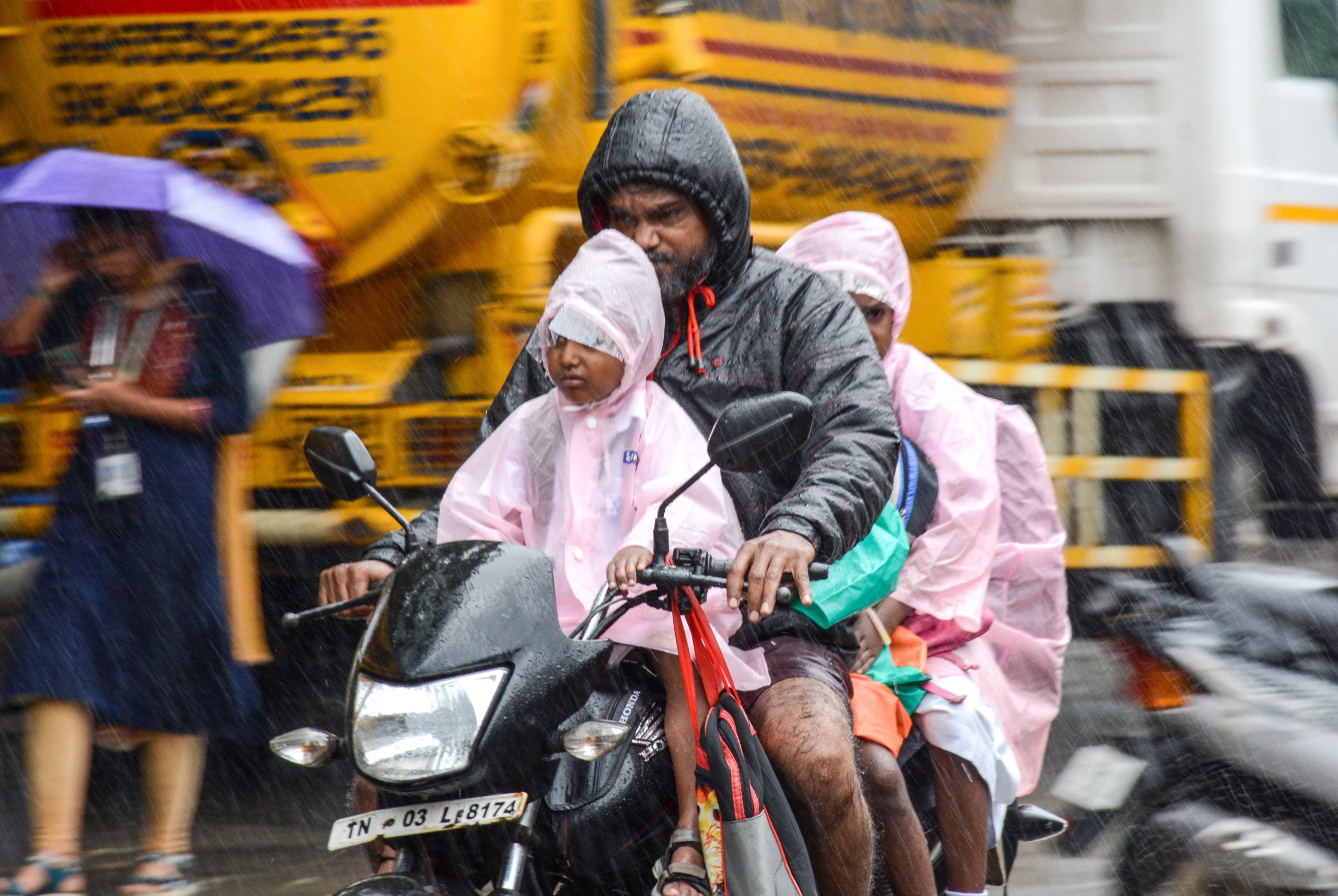 Heavy rain forecast in 15 Tamil Nadu districts, Chennai may receive evening showers
