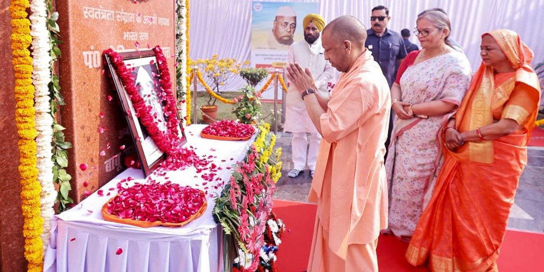 Yogi Adityanath pays tribute to UP’s first CM Govind Ballabh Pant on 139th birth anniversary