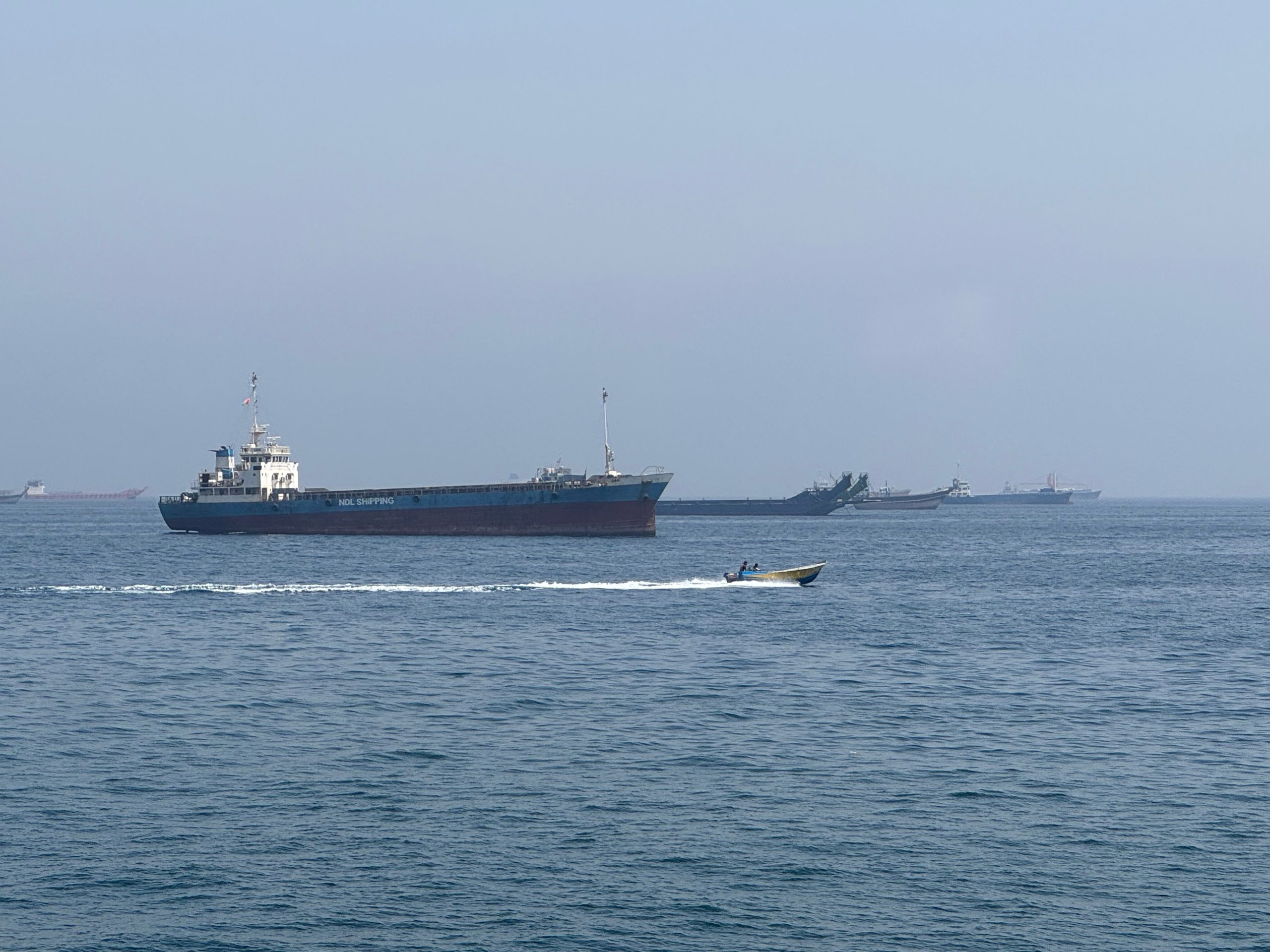 LPG tanker hit by debris in Strait of Hormuz; crew safe: UKMTO