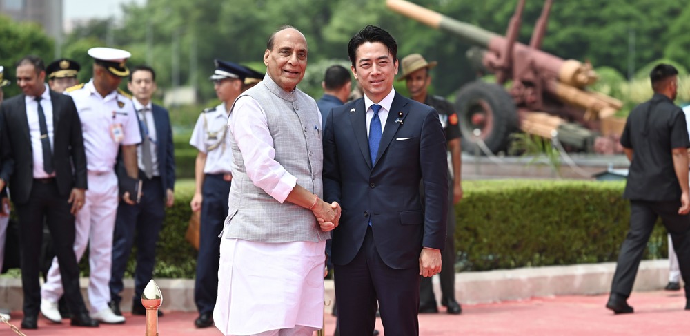 ‘Looking forward to deepening ties’: Rajnath Singh, Japanese counterpart exchange pleasantries on X