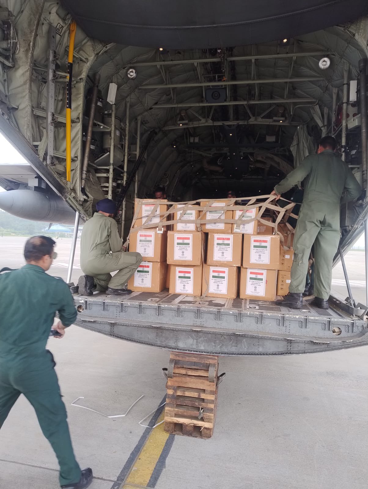 India sends fifth relief aircraft to flood-hit Nepal with rescue team, medicines