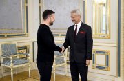 Zelensky meets Jaishankar, thanks India for efforts to end Ukraine conflict