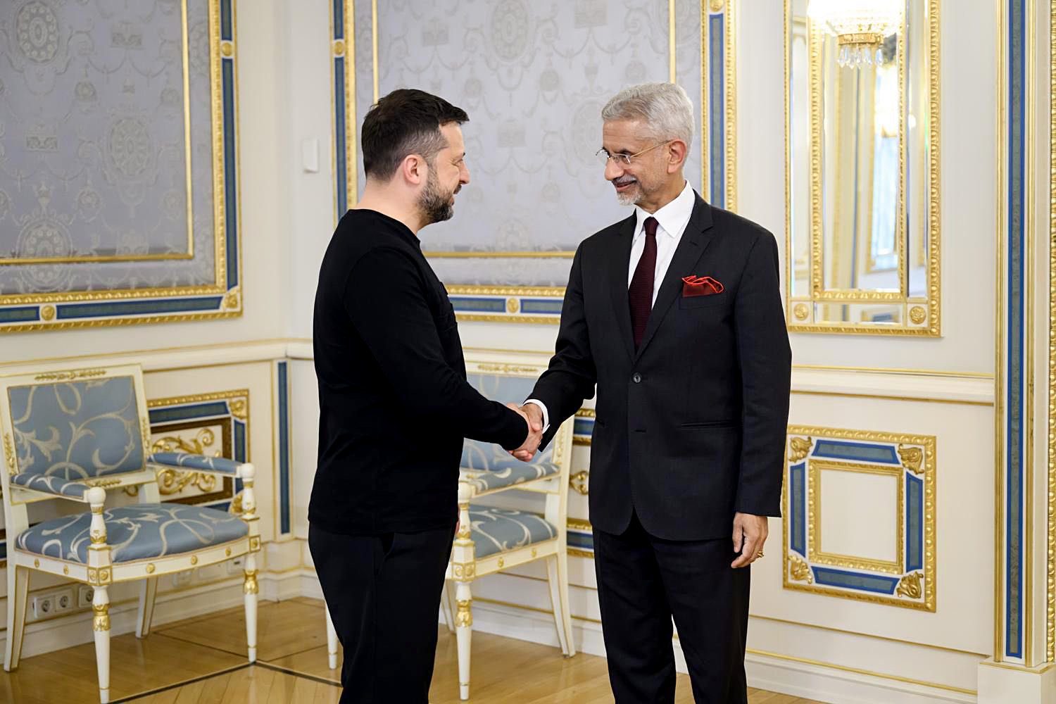 Zelensky meets Jaishankar, thanks India for efforts to end Ukraine conflict