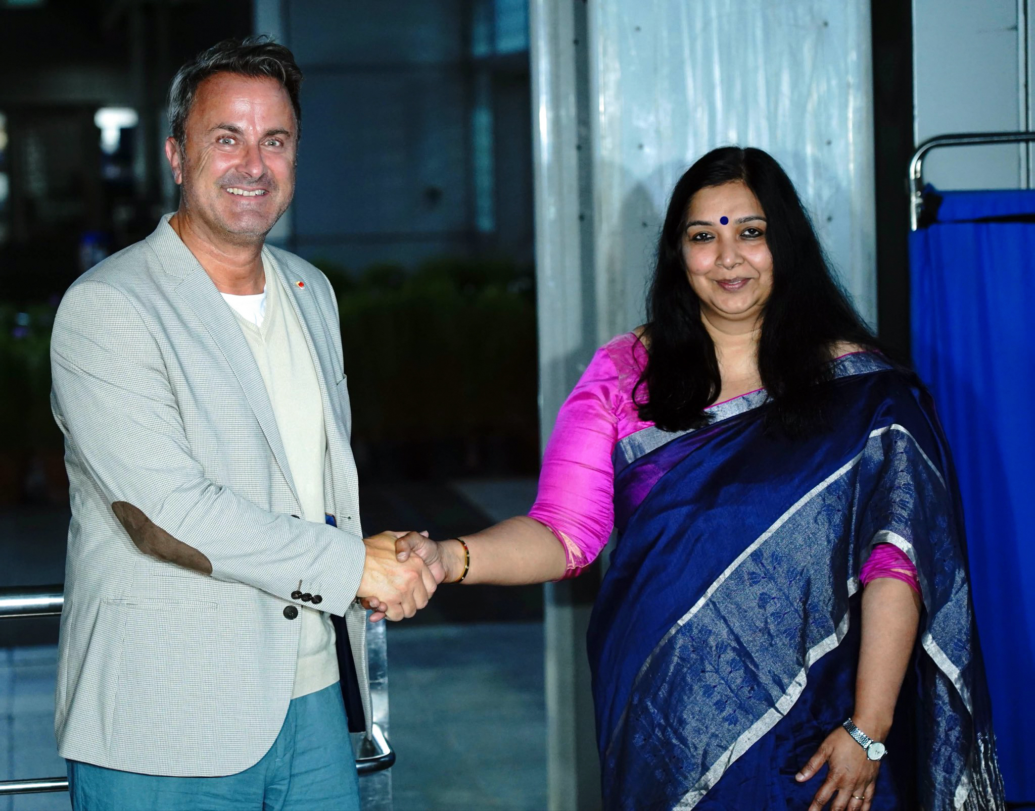 Luxembourg Foreign Minister Xavier Bettel begins three-day India visit