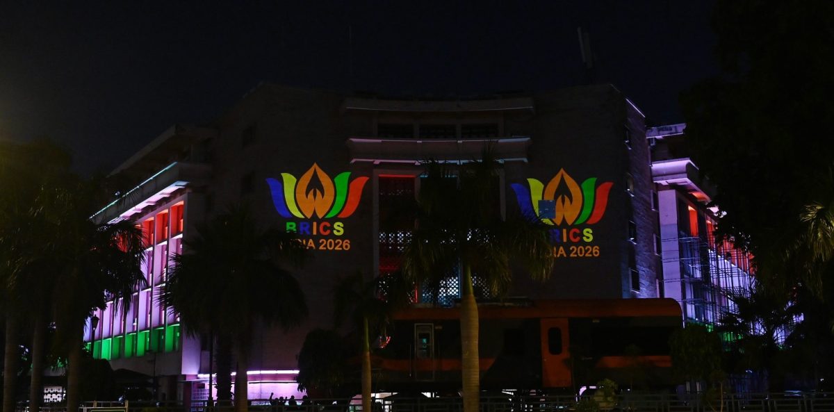 Delhi decked up with posters, lights ahead of BRICS Summit 2026