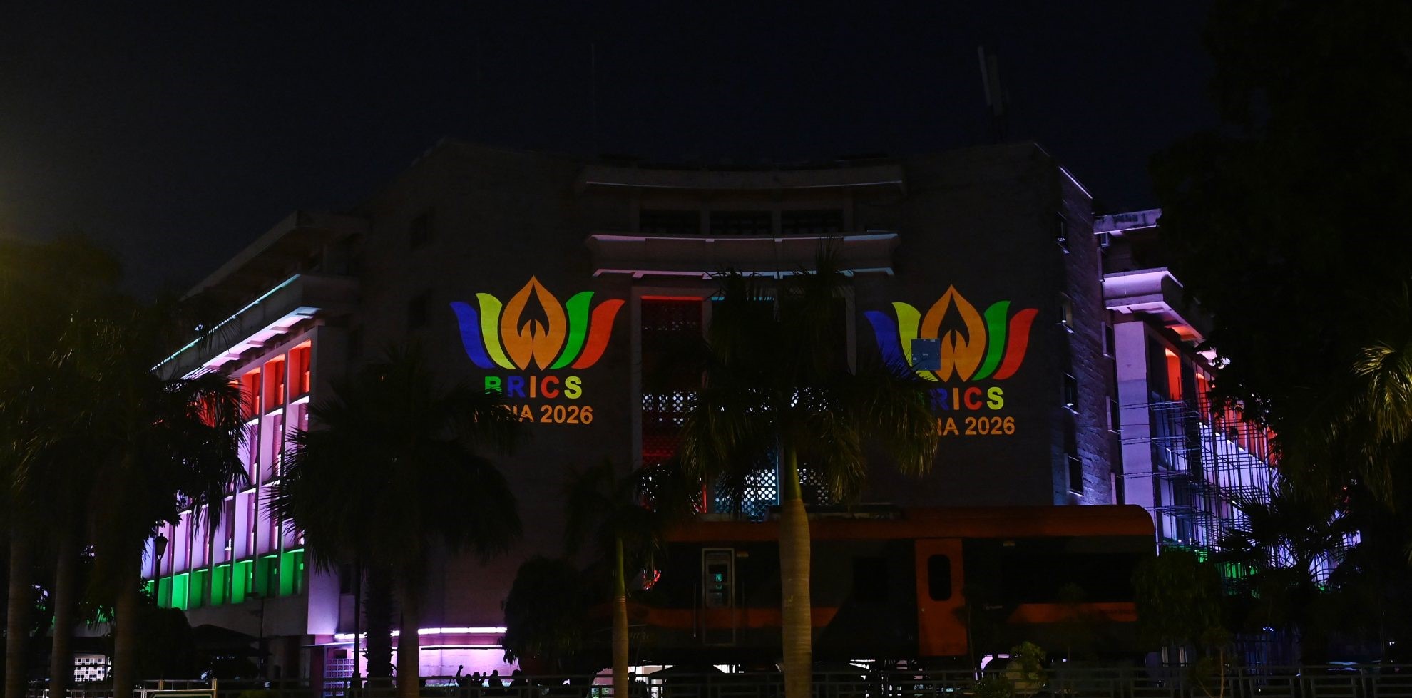 Delhi decked up with posters, lights ahead of BRICS Summit 2026
