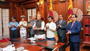 India and Sri Lanka are civilized twins, close neighbours, maritime partners: Rajnath Singh