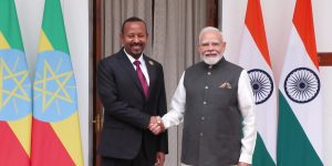 PM Modi holds bilateral meeting with Ethiopian counterpart Abiy Ahmed Ali on sidelines of BRICS Summit