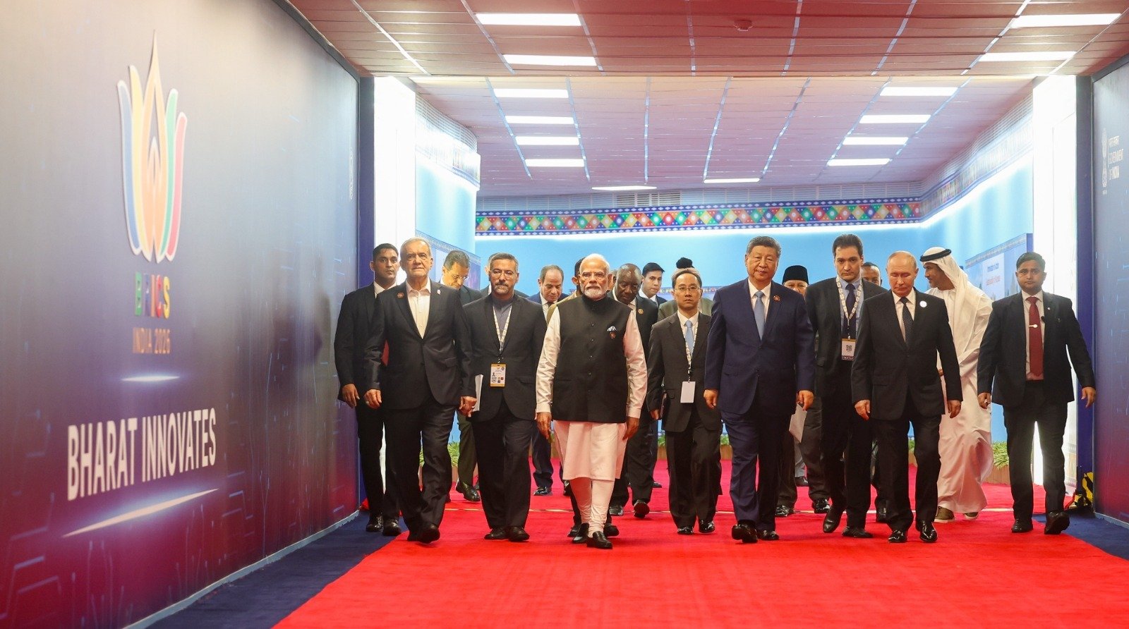 ‘Innovation from India, Solutions for World’: PM Modi Visits Bharat Innovates With BRICS Leaders