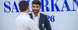 FIDE Chess Olympiad: Gukesh, Praggnanandhaa lead India to 2.5-1.5 win over England