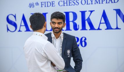 FIDE Chess Olympiad: Gukesh, Praggnanandhaa lead India to 2.5-1.5 win over England