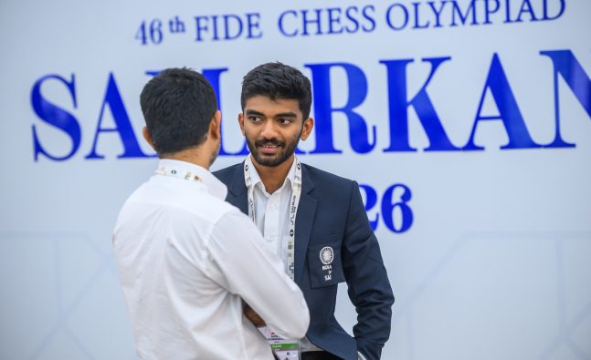 FIDE Chess Olympiad: Gukesh, Praggnanandhaa lead India to 2.5-1.5 win over England