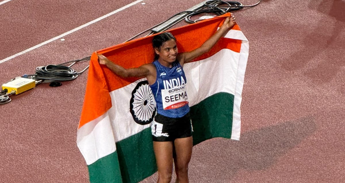 Asian Games: Seema Kumari wins bronze in women’s 10,000m, ends India’s 16-year wait