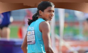 Asian Games: Baranica Elangovan wins historic bronze in women’s pole vault