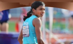 Asian Games: Baranica Elangovan wins historic bronze in women’s pole vault
