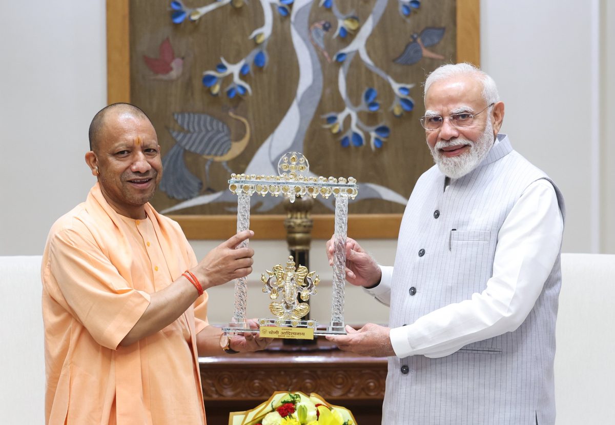 UP CM Adityanath Meets PM Modi in Delhi