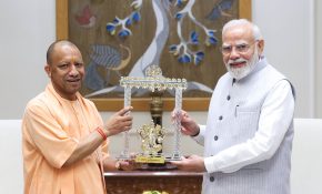 UP CM Adityanath Meets PM Modi in Delhi