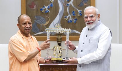 UP CM Adityanath Meets PM Modi in Delhi