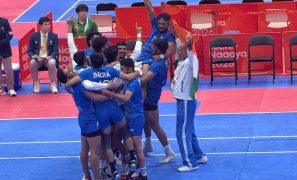 Indian men retain kabaddi title at Asian Games, women too win gold