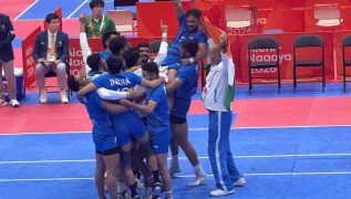 Indian men retain kabaddi title at Asian Games, women too win gold