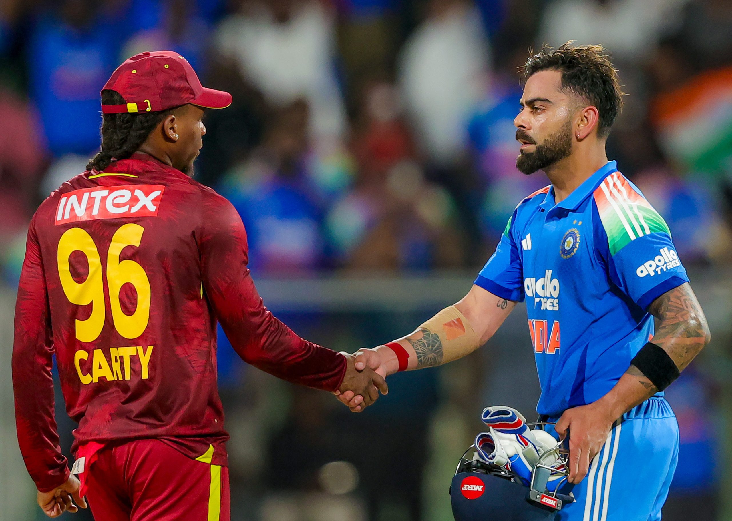 1st ODI: Kuldeep’s four-for, Gill and Kohli tons help India thrash West Indies by eight wickets