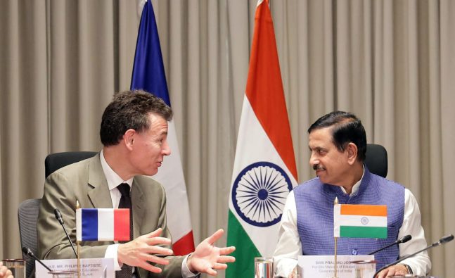 India, France discuss expanding higher education, research ties; French institutions invited to set up campuses in India