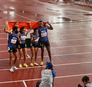 Asian Games: India clinch mixed 4x100m relay bronze, set national record
