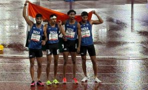 Asian Games: India ends athletics campaign with bronze in men’s 4x400m relay