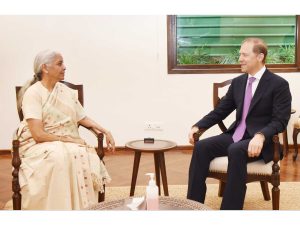 Sitharaman meets Manturov, discusses investment flows and financial cooperation