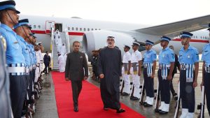 Abu Dhabi Crown Prince, Malaysian PM arrive in India for 18th BRICS Summit