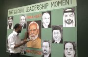 Amritsar artist creates massive painting of PM Modi, global leaders ahead of BRICS Summit 2026