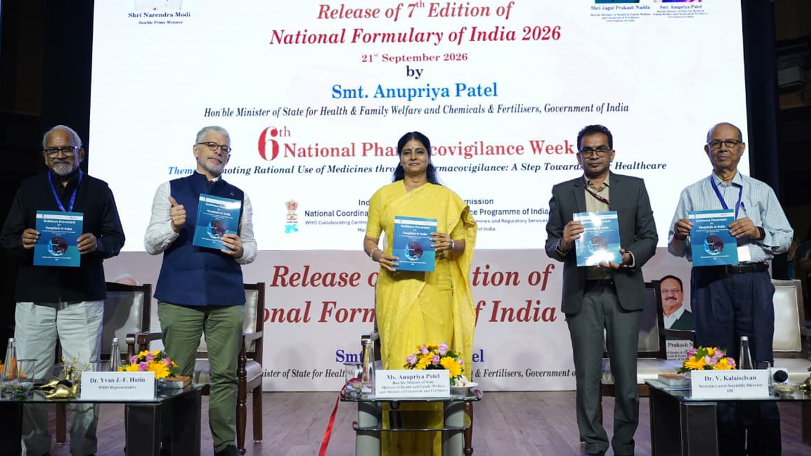 Anupriya Patel launches National Formulary of India 2026, announces Biovigilance Programme