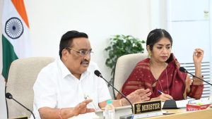C. R. Paatil reviews water resources projects, calls for faster implementation
