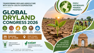 Global Dryland Congress 2026 to begin in New Delhi; over 800 experts to participate