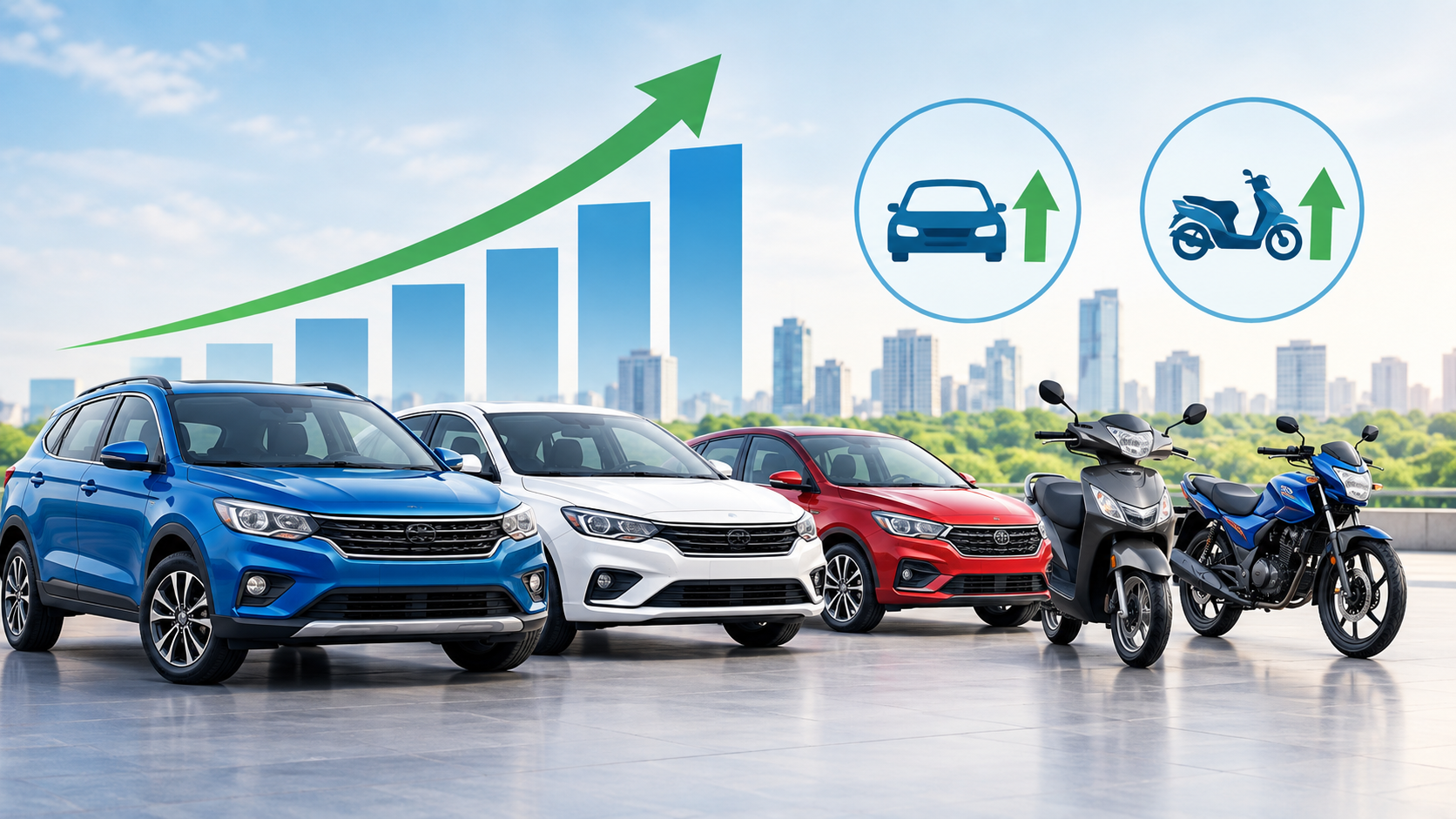 Passenger vehicle sales rise 36.5% in August, two-wheelers up 10.5%: SIAM