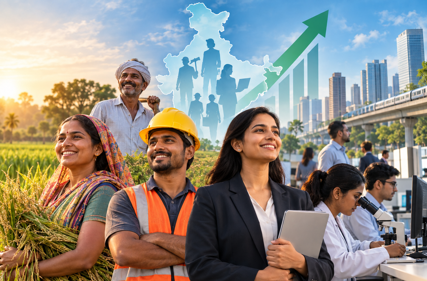 India’s overall Labour Force Participation Rate rises to 55.6% in August: PLFS