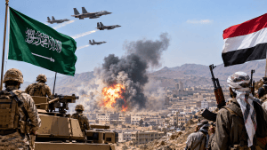 Saudis pound Yemen as Houthis solidify gains in new theatre of Middle East war