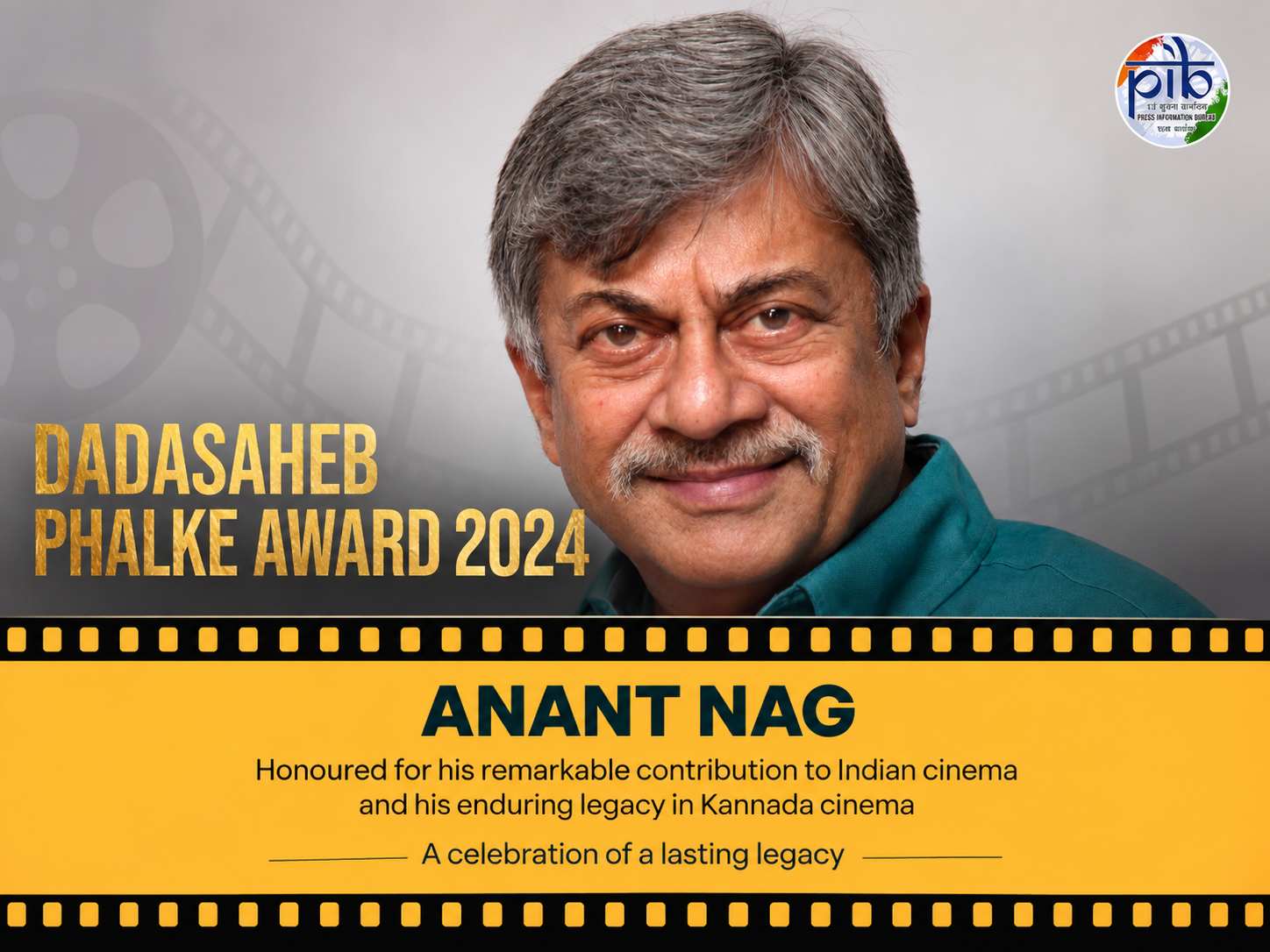 PM Modi congratulates Anant Nag on being conferred Dadasaheb Phalke Award