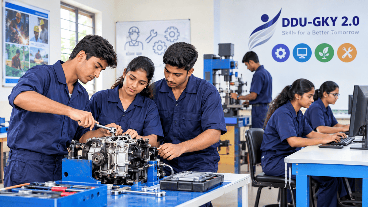 70,000 Rural Youth to Begin Skill Training Under DDU-GKY 2.0 Across States/UTs from October 2026